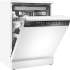 Посудомоечная машина WEISSGAUFF DW 6039 Touch Dual Wash,  полноразмерная, напольная, 59.8см, загрузка 15 комплектов, белая [436078]